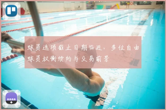 球员选项截止日期临近，多位自由球员权衡续约与交易前景
