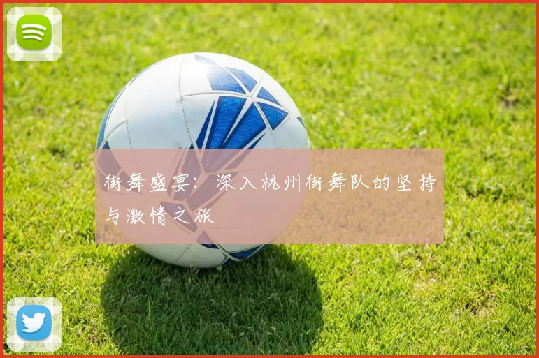 街舞盛宴：深入杭州街舞队的坚持与激情之旅